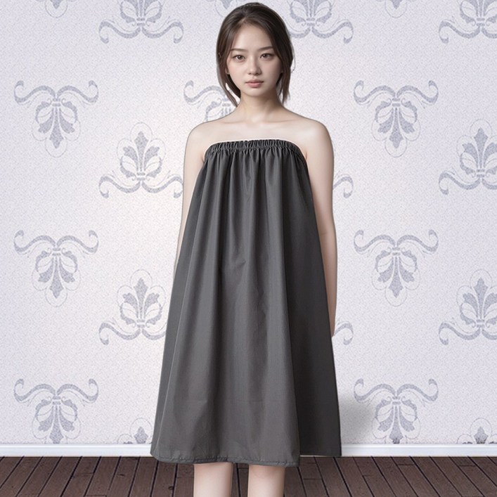 베드스토리 면혼방 미용가운