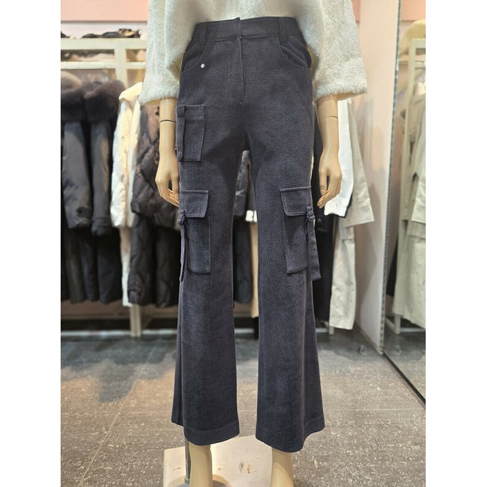 에고이스트 에고이스트  코듀로이 슬림 부츠컷 카고팬츠  EQ1WP161 P003722752