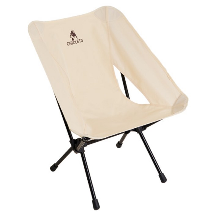 시크레토 캠핑 의자 피크닉 초경량 경량 의자 체어, 베이지, 1개 - 쇼핑앤샵