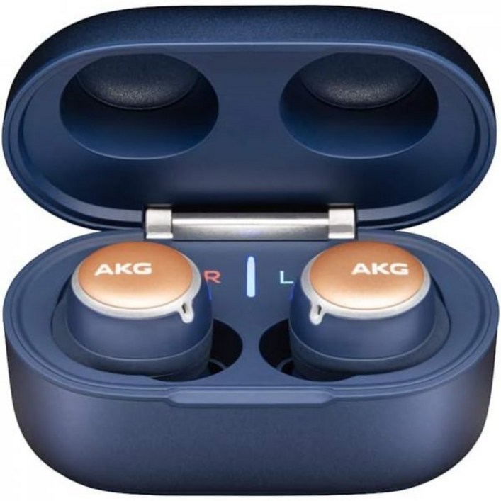 AKG N400 트루 무선 블루투스 이어폰 ANC 운하형 네이비