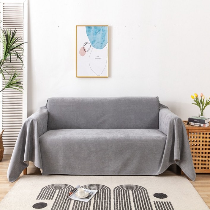 프로젝트무니 먼지없는 방수 쇼파커버, 웜그레이 프로젝트무니 먼지없는 방수 쇼파커버, 웜그레이