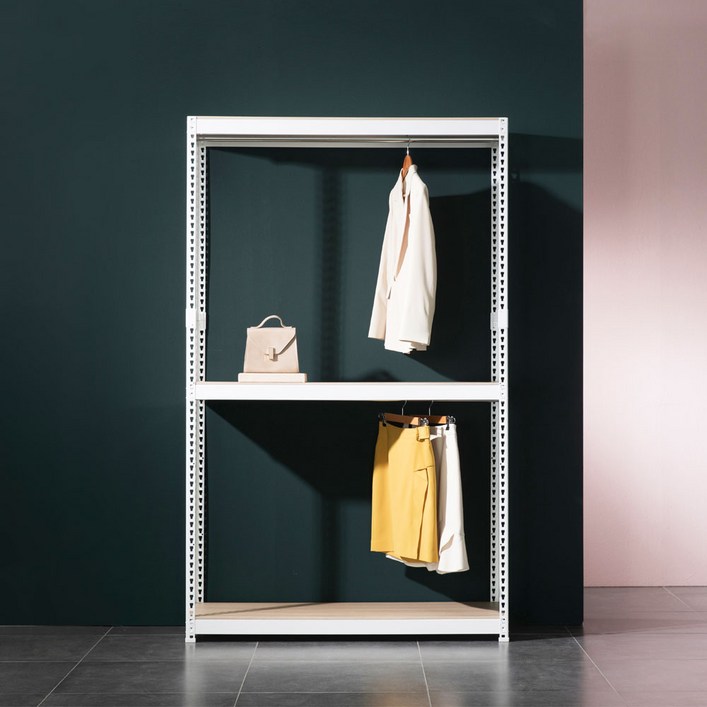 스피드랙 시스템 행거 3단행거봉2, 블랙