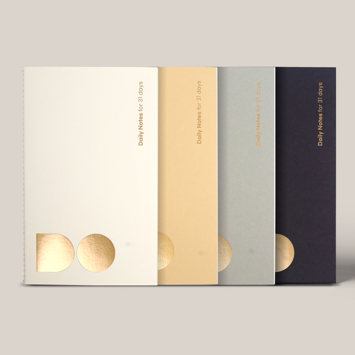 무딘취향 데일리 노트 31days 한달노트  4개