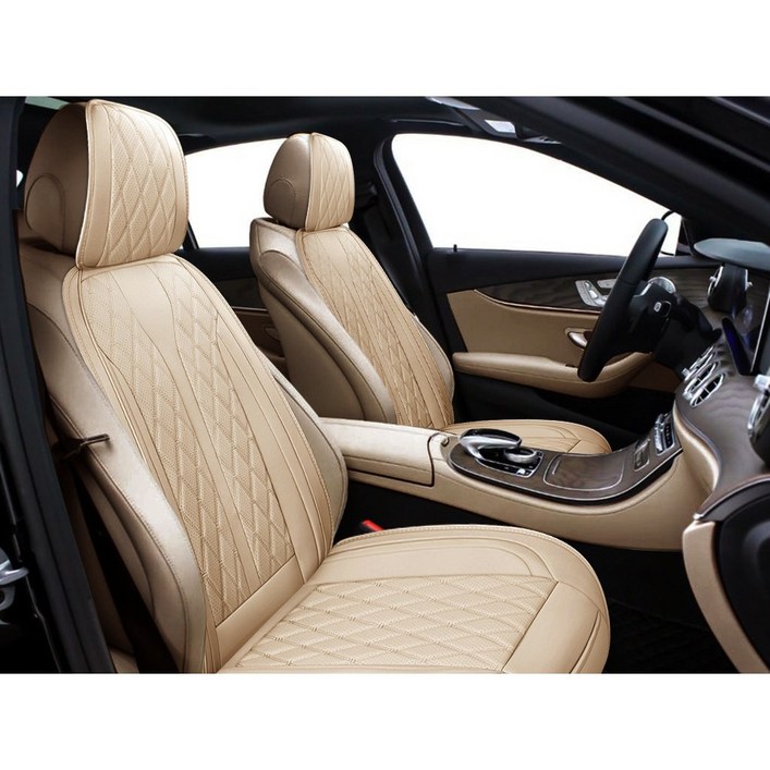 쏘렌토시트카바방석 쏘렌토R MQ4 하이브리드 올뉴 더뉴 XM3 트레일블레이저 풀커버 운전석 조수석 뒷좌석 의자시트보호 보조 2p 3p 여름 겨울 봄 가을 사계절용, 앞좌석섀들브라운, 2개