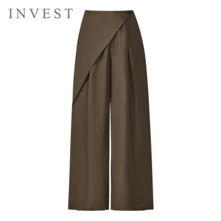 랩 스타일 와이드 롱 팬츠INI5F1PT7001