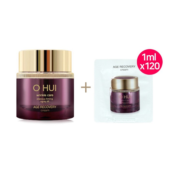 오휘 에이지 리커버리 크림 50ml+120매 증정