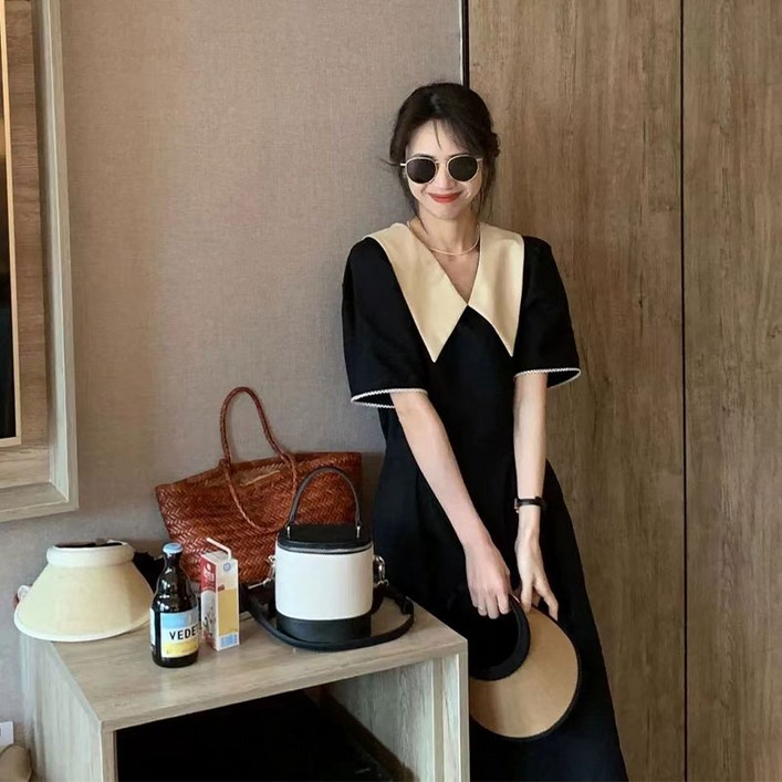 Ethel 여름 원피스 빅사이즈 반팔  원피스