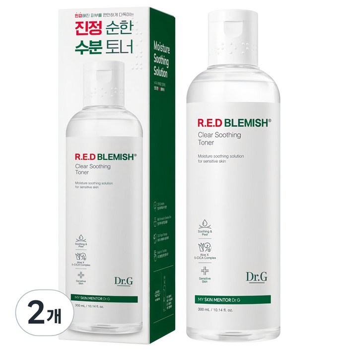 닥터지 레드 블레미쉬 클리어 수딩 토너
