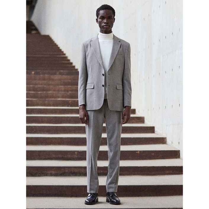 STCO FW 트윌 셋업 베이지 슬렌더핏SEJUD01CSDSEPUD01TSD