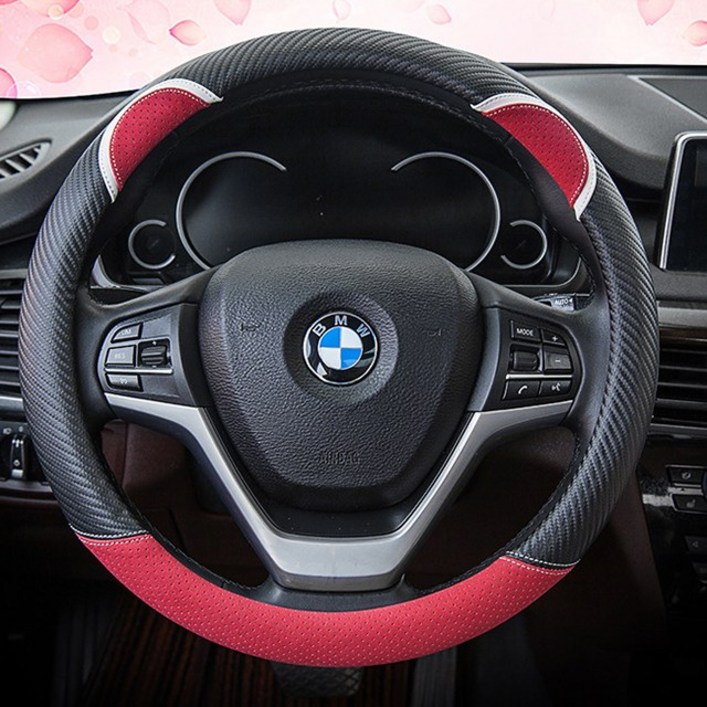 벤쿠쿠 THSDX1822 여성 가죽 캐릭터 자동차 핸들커버