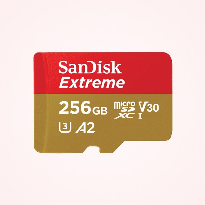 샌디스크 마이크로SD 카드 MicroSDXC Class10 Extreme UHS-I U3 V30 A2