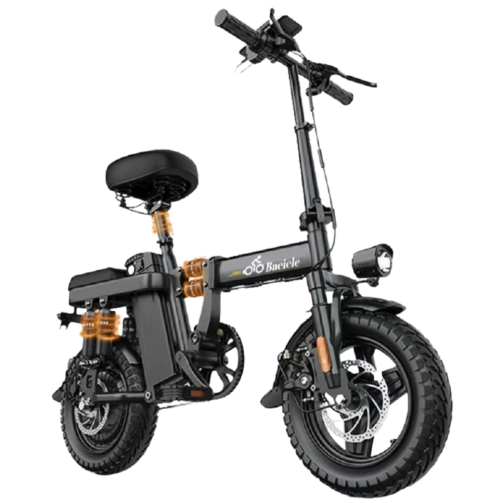 Bacicle 전기자전거 자토바이 접이식 전동 바이크 48V 고출력 모터 경량 배달, 13. 프리미엄20Ah70km 고탄소강, 알루미늄 합금