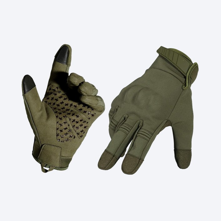 스킴 서포터 택티컬 장갑 GV101  밀리터리 아웃도어 군용 전술 등산 바이크 서바이벌 기능성, 카키, 1개