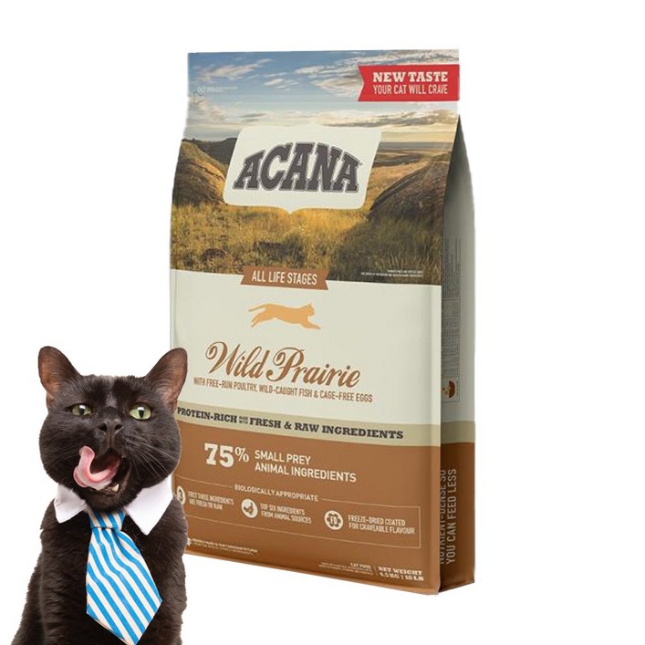 아카나 와일드프레이리 캣 4.5kg, 닭, 4.5kg, 1봉