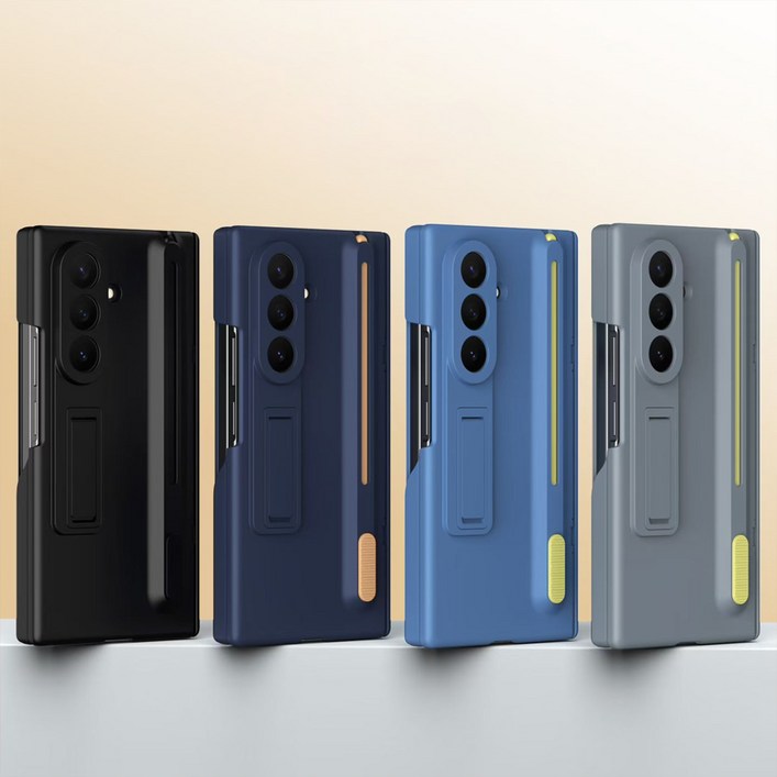 갤럭시 트라이폴드 7 6 5 4 3 터치펜 포함 힌지보호 풀커버 스탠드 케이스 TRI FOLD F968