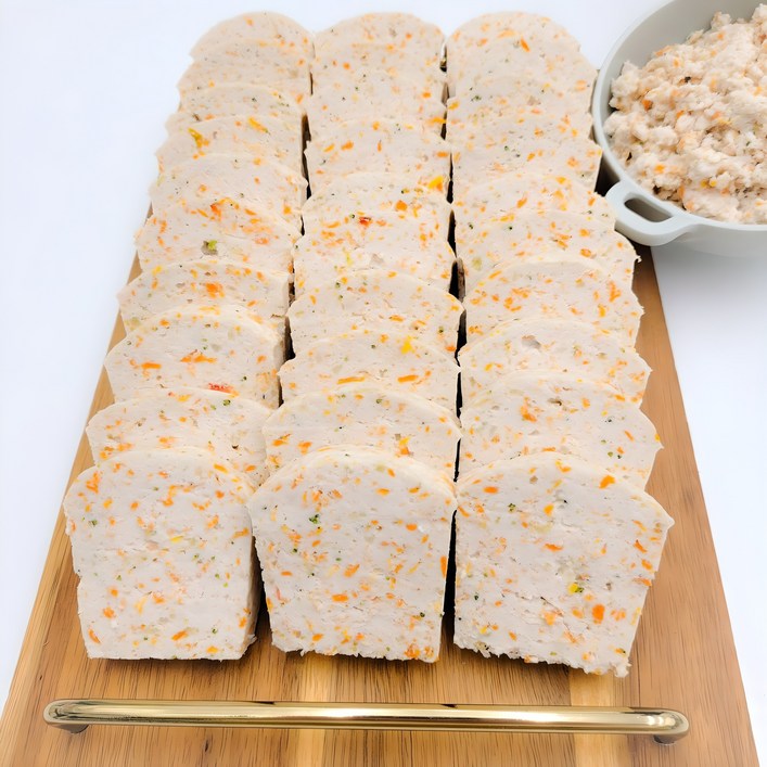 독특 강아지 자연식 대용량 닭가슴살이 들어간 한끼특식 닭가슴살테린, 1kg, 1개 독특 강아지 자연식 대용량 닭가슴살이 들어간 한끼특식 닭가슴살테린, 1kg, 1개