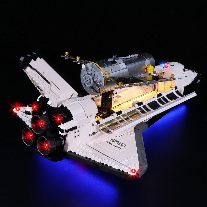 레고 BBL 크리에이터 엑스퍼트 디스커버리 우주왕복선 10283 LED 조명 램프 세트 DIY 디스플레이 레고 BBL 크리에이터 엑스퍼트 디스커버리 우주왕복선 10283 LED 조명 램프 세트 DIY 디스플레이