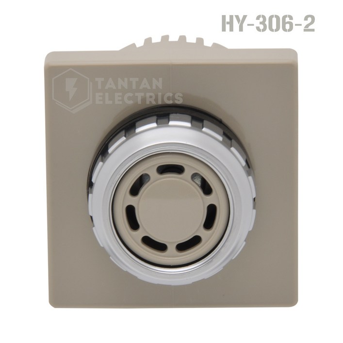 HY-306-2 30파이 전원 220V 판넬 매입형 강력 부저 BUZZER 한영넉스