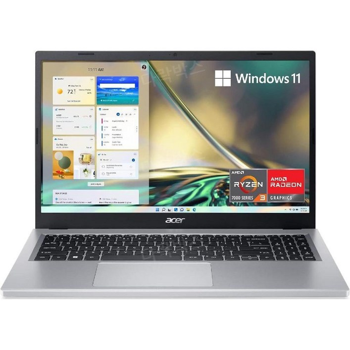 에이서 아스파이어 3 A315-24P-R7VH 슬림 노트북 랩탑 15.6 인치