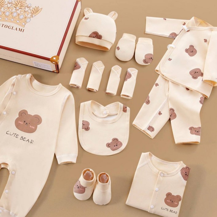 유아용 오가닉 23종 출산 선물세트 1개  선물포장 1개