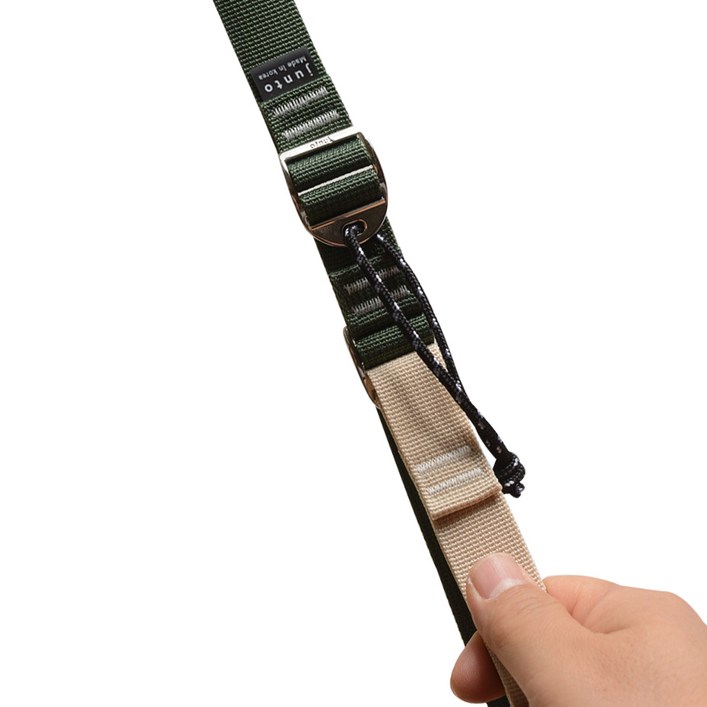 준토 2중잠금특허 타프웨빙 스트랩 스트링 900D 고급폴리4개1세트, 카키/베이지손잡이