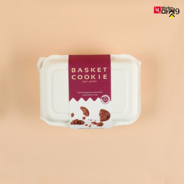 [디펫] 초간편 커스텀 바스켓 베이킹 쿠키키트 146g 강아지간식