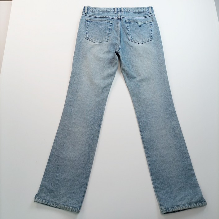 게스 청바지 사이즈29 여성 슬림 연청 데님팬츠