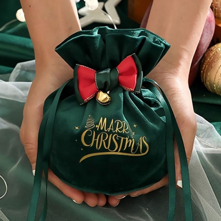 크리스마스 복 주머니 그린
