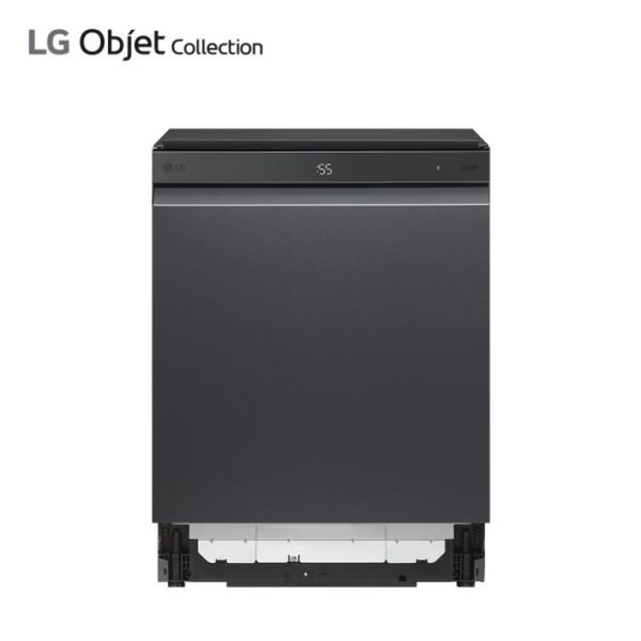 LG 디오스 스팀 열풍건조 식기세척기 오브제컬렉션 (12인용/빌트인/맨해튼미드나잇)