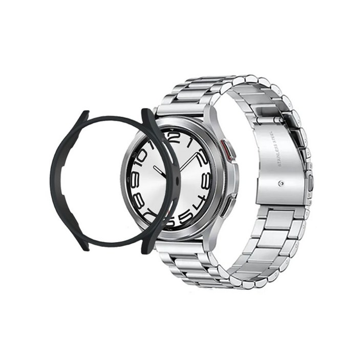 갤럭시워치6 클래식 47mm 하드 케이스메탈 스트랩  689000EA 1EA