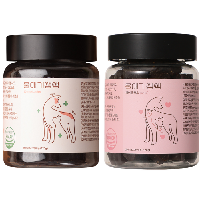 울애기쌩쌩 세트 (울애기쌩쌩 + 이너플러스), 1세트, 종합영양제, 120정