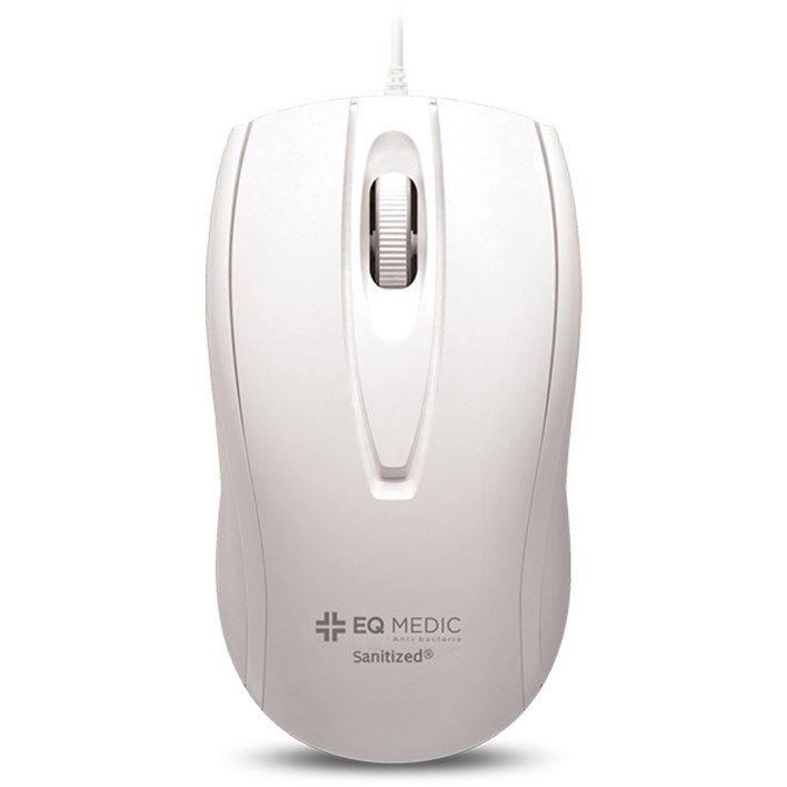 이큐메딕 항균 무소음 유선 마우스 SanitizeM1