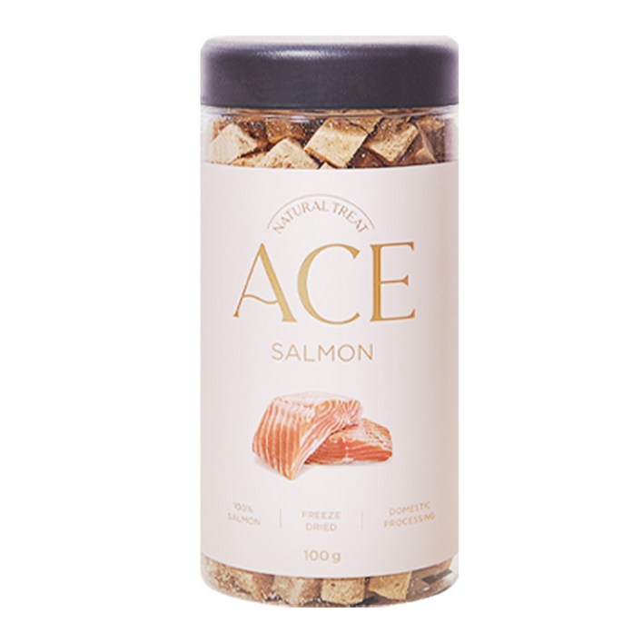 에이스트릿 반려동물 동결건조 간식 95g, 연어, 100g, 1개 에이스트릿 반려동물 동결건조 간식 95g, 연어, 100g, 1개