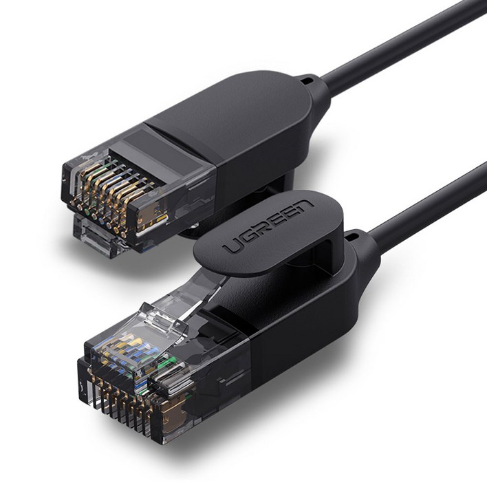 유그린 울트라 슬림 CAT6A 기가 랜선 1m