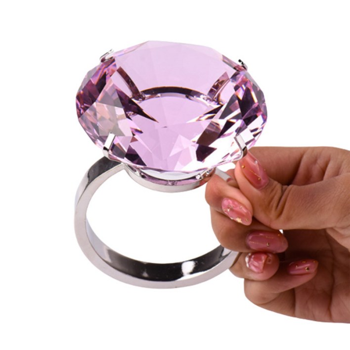 윰스 프로포즈 다이아몬드 반지 대형, 핑크, 1개