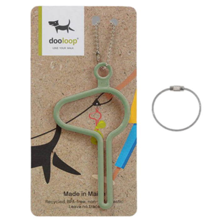 두루프 올네이쳐 풉키링 배변봉투 홀더 + 코팅 와이어링 세트