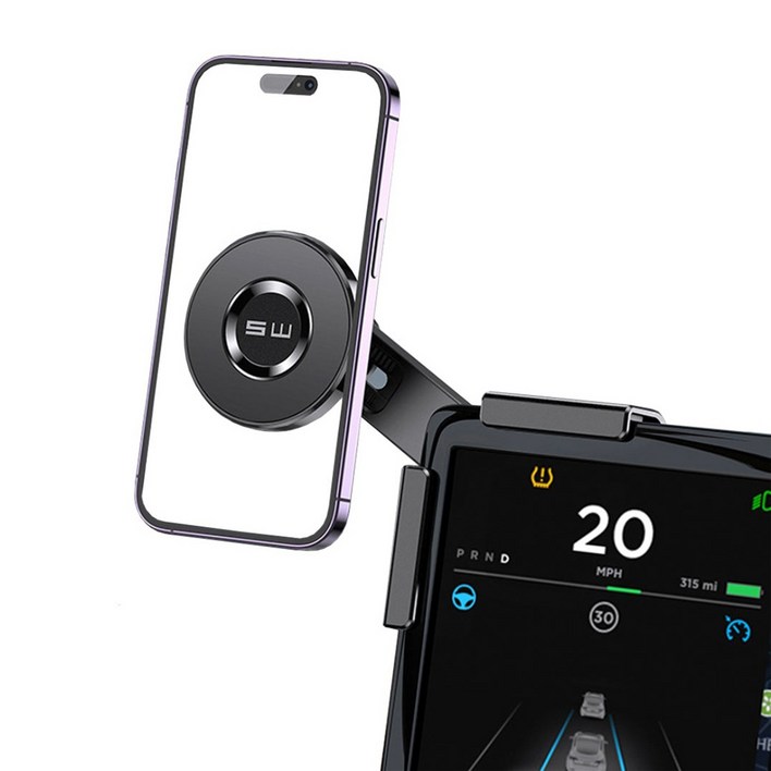 GSB 테슬라 비접착 맥세이프 휴대폰 충전 거치대 모델3 모델Y 하이랜드 호환