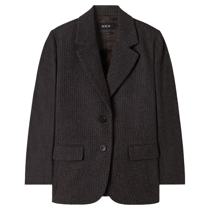 로엠 여성용 테일러드 울 자켓