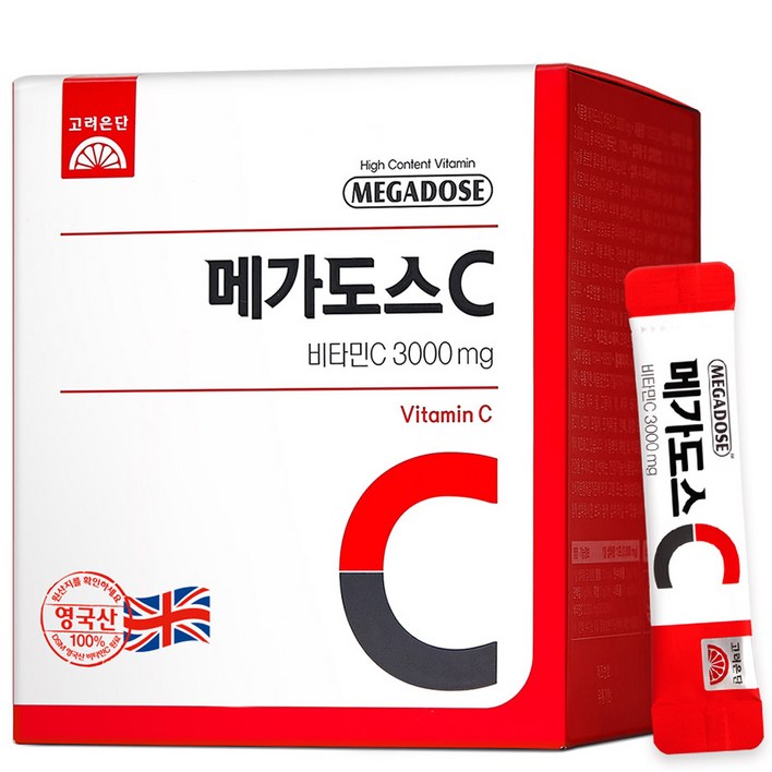 메가도스C 비타민C 3000mg, 180g, 1개
