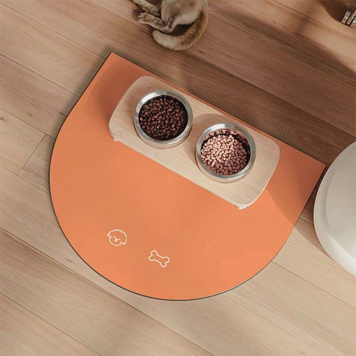 캣츠드림 고양이 강아지 미끄럼방지 규조프레 식사매트 00190 30 x 40 cm