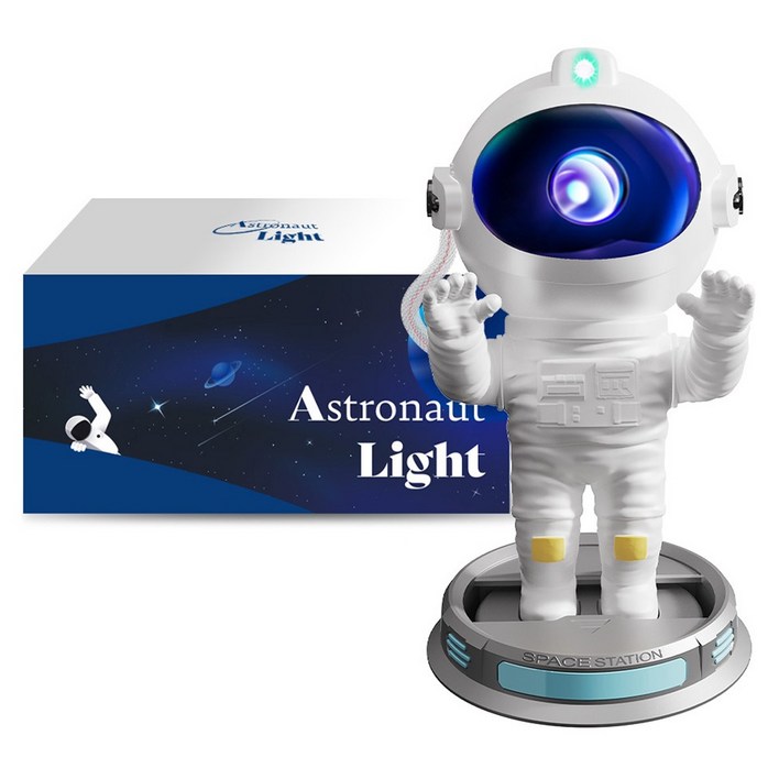 루아즈 LED 홈 인테리어 우주비행사 오로라 무드등