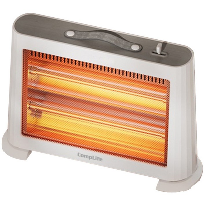 컴프라이프 2단 석영관 전기히터, 화이트, ZL23FH