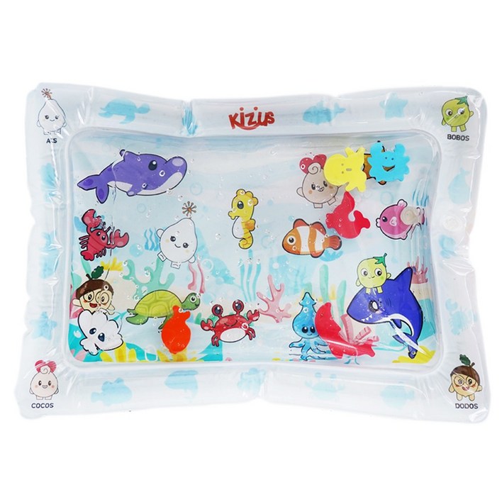 키저스 베베 플레이타임 워터매트 촉감각완구, 1개, 화이트