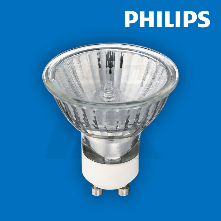 필립스 할로겐 GU10 50W 220V 디밍 밝기조절 캔들워머용 램프, 1개 필립스 할로겐 GU10 50W 220V 디밍 밝기조절 캔들워머용 램프, 1개