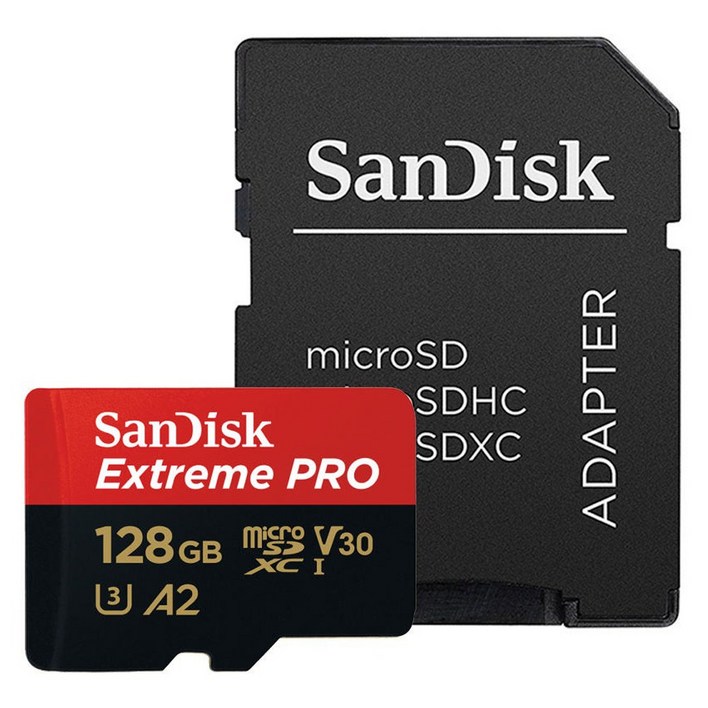 샌디스크 MicroSD 익스트림 프로 UHSI 메모리카드 U3 4K