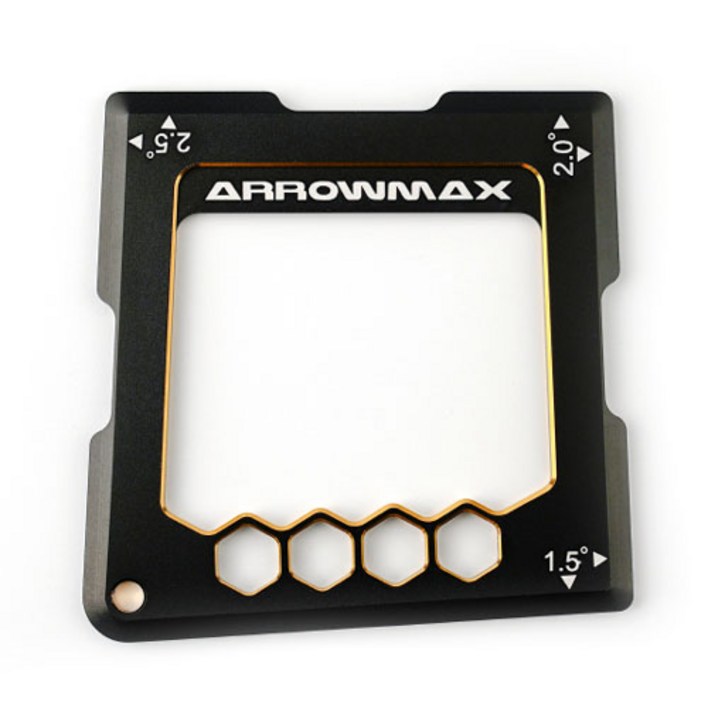 Quick Camber Gauge For 110th 1.5°, 2°, 2.5° Black Golden