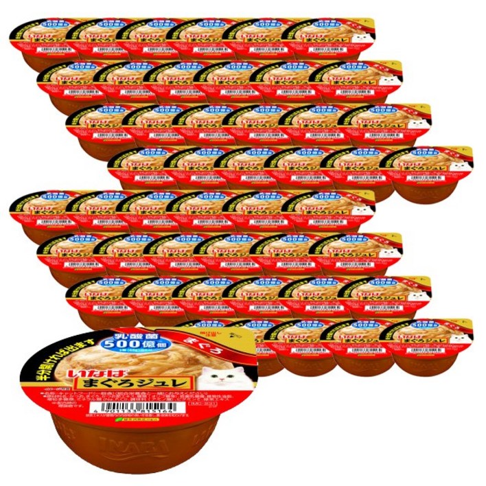 [리뉴얼] nanaharu 이나바 마구로쥬레 유산균 65g, 유산균 참치, 65g, 48입