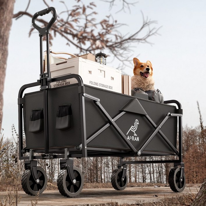 아오란 다기능 접이식 캠핑웨건