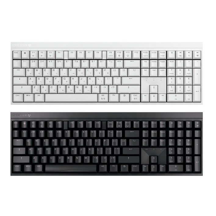CHERRY 무선 기계식 일반형 키보드, 블랙, MX BOARD 2.0S 저소음적축, 적축 CHERRY 무선 기계식 일반형 키보드, 블랙, MX BOARD 2.0S 저소음적축, 적축