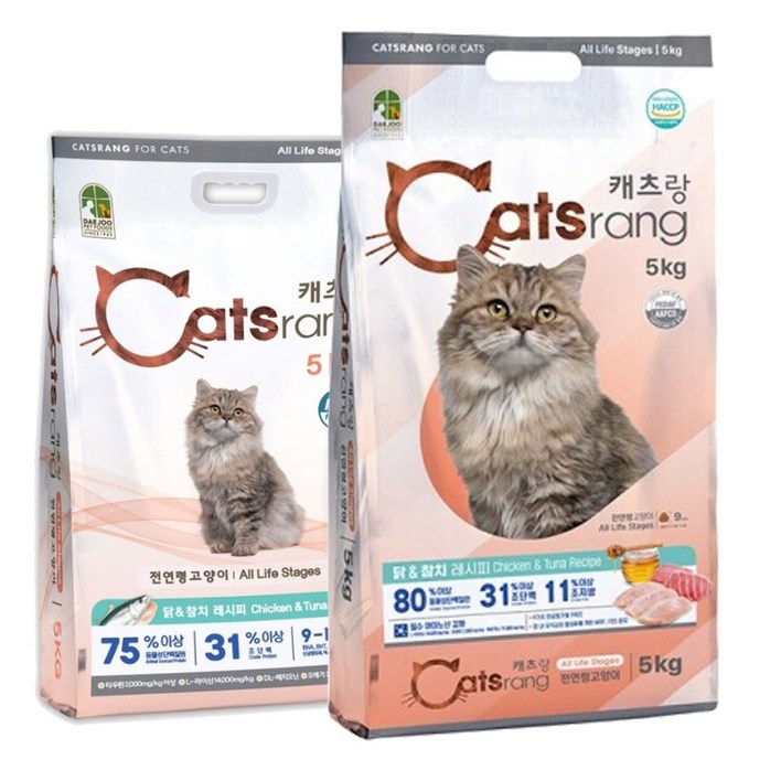 캣츠랑 캐츠랑 전연령 올라이프 길냥이 고양이사료 5kg, 1개, 5kg, 닭참치 캣츠랑 캐츠랑 전연령 올라이프 길냥이 고양이사료 5kg, 1개, 5kg, 닭참치